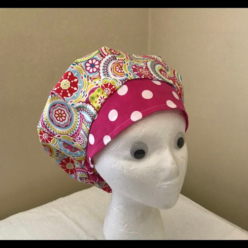 Surgical Cap/ Bouffant/ Chefs Hat/ Chemo Hat